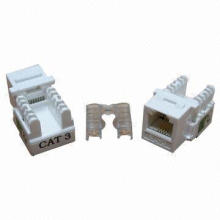 Jacks Keystone Cat3 / Telephone pour 6p4c